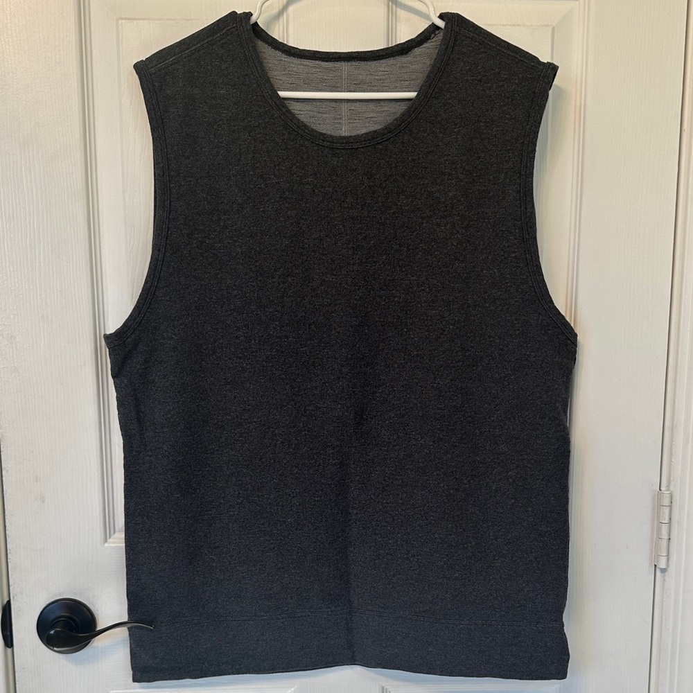 lululemon athletica Black Sleeveless Shirt
